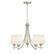Octave Five Light Chandelier in Satin Nickel (51|160325SN)