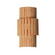 Satori Two Light Wall Sconce in Natural Aged Brass (16|14450NANAB)