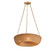 Bower Three Light Pendant in Natural Aged Brass (16|14312NANAB)