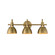 Dusk Three Light Wall Sconce in Satin Brass (16|12343SBR)