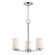Lateral Three Light Chandelier in Satin Nickel (16|10287SWSN)