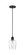 Austere One Light Mini Pendant in Matte Black (405|9001PBKG4202)