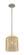 Downtown Urban One Light Pendant in Satin Nickel (405|4341SSNG5598ME)