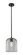 Downtown Urban One Light Pendant in Matte Black (405|4341SBKG5598SM)