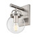 Downtown Urban One Light Wall Sconce in Satin Nickel (405|4161WSNG2026)