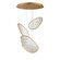 Moonscapes LED Pendant in Brushed Champagne (86|E24974BCN)