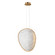 Moonscapes LED Pendant in Brushed Champagne (86|E24973BCN)