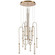 Belvedere LED Pendant in Antique Brass (192|HF7188AB)
