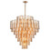 Fire and Ice 21 Light Chandelier in Lacquered Gold (581|8526321)