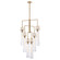 Jayden Six Light Chandelier in Lacquered Gold (581|852426)