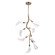 Calla LED Chandelier in Natural Brass (581|851928)