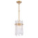 Icicles One Light Pendant in Natural Brass (581|851041)