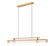 Benoit LED Linear Chandelier in Modern Gold (224|195954LMGLDLED)