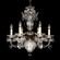 Bagatelle Seven Light Chandelier in Silver (53|124640A)