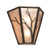 Branches Two Light Wall Sconce in Oil Rubbed Bronze (57|292935)