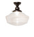 Revival One Light Semi-Flush Mount in Exterior Oil Rubbed Bronze (57|292222)