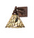 Delta One Light Wall Sconce in Mahogany Bronze (57|291267)