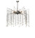 Aranha Eight Light Chandelier in Pewter (57|287468)