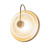 Mauran LED Wall Sconce in Satin Brass (57|274130)