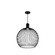 No Shade Material LED Pendant in Matte Black (102|NSH7011MBLK)