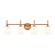 Fusion Four Light Bath Bar in Brushed Brass (102|FSN8314OPALBRSS)