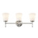 Fusion Three Light Bath Bar in Brushed Nickel (102|FSN8313OPALNCKL)