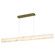 LumenAria LED Linear Pendant in Brushed Brass (102|FAL8237BRSS)