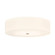 Acryluxe Six Light Flush-Mount in Brushed Brass (102|ACR9733OPALBRSS)