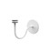 Portable Lamp Accesory Table Lamp Wall Mount Hook Accessory in White (34|TLHOOKWT)