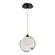 Roper LED Pendant in Black (34|PD417609BK)