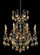 Renaissance Nine Light Chandelier in Black (53|377151R)