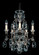 Renaissance Five Light Chandelier in Black (53|376951R)