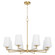 Goodwin Eight Light Chandelier in Aged Brass (19|62048280)