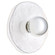 Del Rey One Light Wall Sconce in Brushed Brass|Studio White (19|5380847)