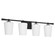 Goodwin Four Light Vanity in Matte Black (19|52044259)