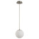 Luna LED Pendant in Satin Nickel (19|3671024)