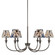 Cambria Six Light Chandelier in Oil Rubbed Bronze (62|16226ORBHGB)