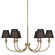 Cambria Six Light Chandelier in Brushed Champagne Brass (62|16226BCBEHB)