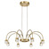 Vario LED Chandelier in Titanium Gold (62|15738TGC)