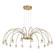 Vario LED Chandelier in Titanium Gold (62|157316TGA)