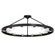 Castile 12 Light Semi-Flush Mount in Matte Black (62|101912SFBLK)