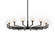 Glammis LED Pendant Chandelier in Black (281|PD606633BK)