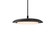 Saturno LED Pendant in Basalt Stone/Black (281|PD264620TWABVBK)