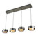 Axis LED Island Pendant in Graphite (78|AC6984GR)