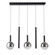 Modella LED Island Pendant in Black (78|AC5006BK)