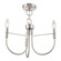 Foundry Three Light Lantern in Brushed Nickel (78|AC12223BN)