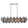 Chateau Six Light Linear Chandelier in Polished Chrome (581|855136)