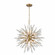Crystal Fusion Eight Light Chandelier in Peruvian Gold (581|854218)