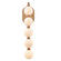 Mod LED Wall Sconce in Satin Brass (581|852895)