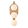 Mod LED Wall Sconce in Satin Brass (581|852883)